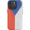 Czech Republic Flag Distressed iPhone 16 Pro Max Impact Case